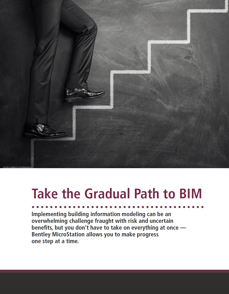 Take the Gradual Path to BIM